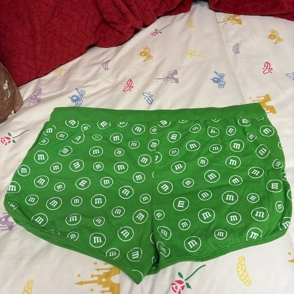 Green M&M Pajamas Set - Picture 6 of 6